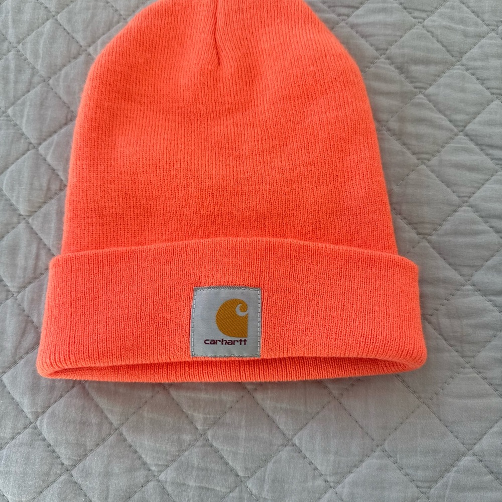 Carhartt Bright Orange Beanie